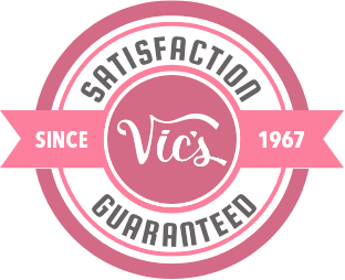 satisfation guaranteed logo | Vic's Carpet & Flooring