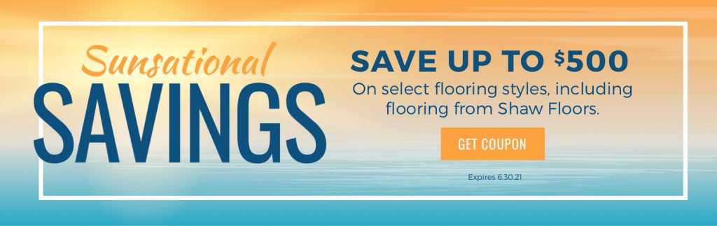 Sunsational Savings Sale | Vic's Carpet & Flooring